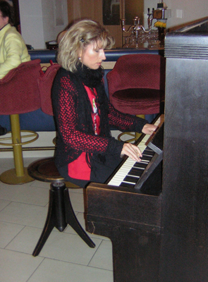 Sibylle Schefczik beim MENSA Österreich Jahrestreffen 2006 in Innsbruck-Igls